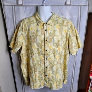 Solitude Shirt Men's XL Short Sleeve Button Down Vintage
